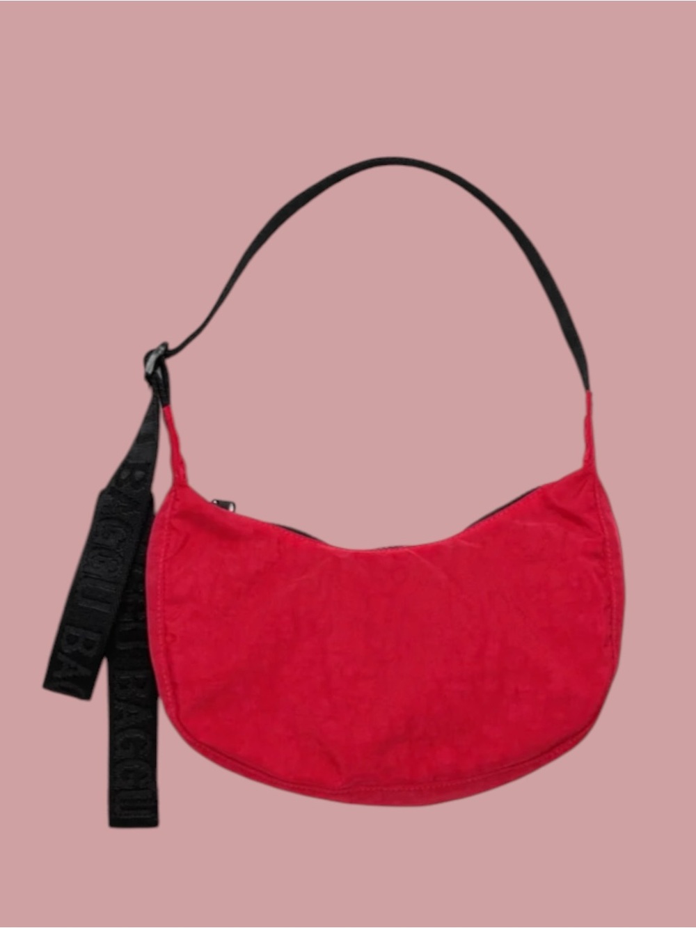 NWT Baggu Deadstock Small Crescent Bag - Candy Apple 🍎